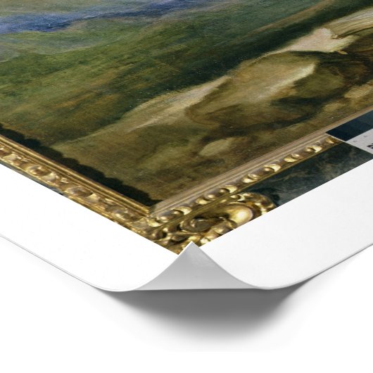 De veronderstelling van Mary Magdalene (olie op do Poster (Hoek)