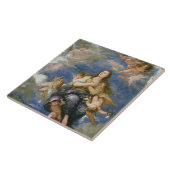 De veronderstelling van Mary Magdalene (olie op do Tegeltje (Zijkant)