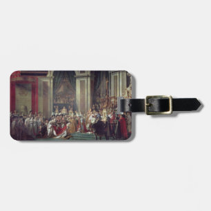 De veroordeling van de keizer Napoleon Bagagelabel