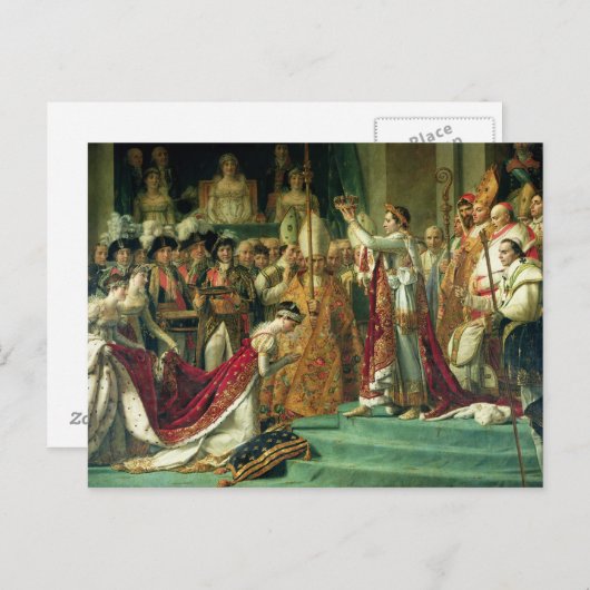 De veroordeling van de keizer Napoleon Briefkaart (Voorkant / Achterkant)