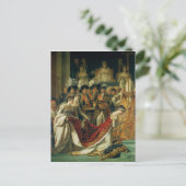 De veroordeling van de keizer Napoleon Briefkaart (Staand voorkant)