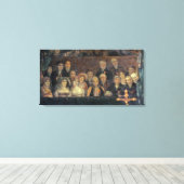De veroordeling van de keizer Napoleon Canvas Afdruk (Insitu (Houten vloer))