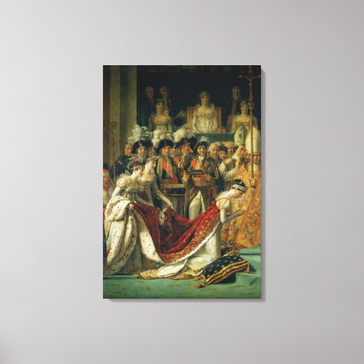 De veroordeling van de keizer Napoleon Canvas Afdruk (Voorkant)