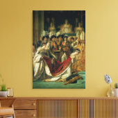 De veroordeling van de keizer Napoleon Canvas Afdruk (Insitu (Woonkamer))