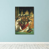 De veroordeling van de keizer Napoleon Canvas Afdruk (Insitu (Houten vloer))