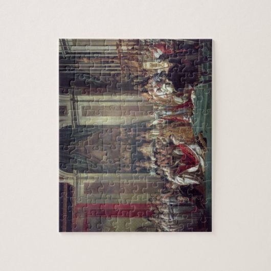 De veroordeling van de keizer Napoleon Legpuzzel (Verticaal)