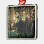 De veroordeling van de keizer Napoleon Metalen Ornament (Links)