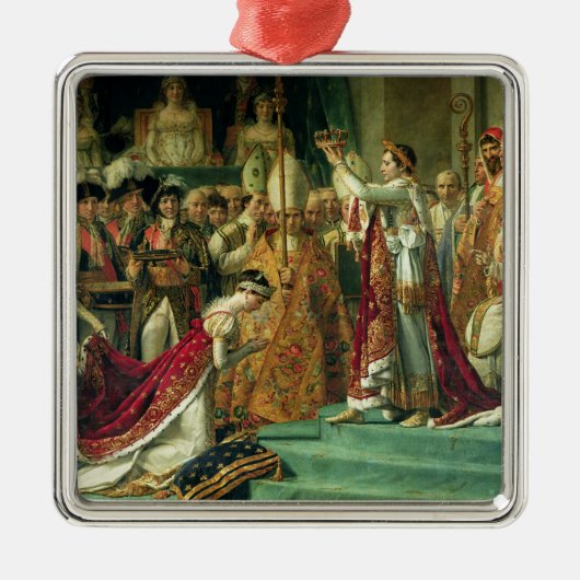 De veroordeling van de keizer Napoleon Metalen Ornament (Voorkant)