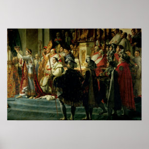 De veroordeling van de keizer Napoleon Poster