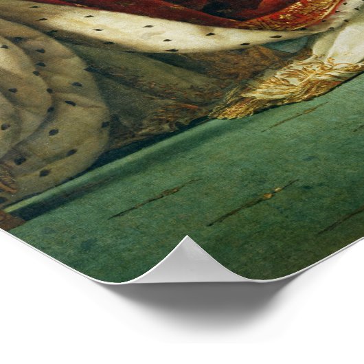 De veroordeling van de keizer Napoleon Poster (Hoek)