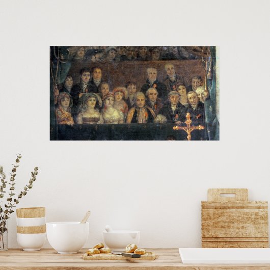 De veroordeling van de keizer Napoleon Poster (Keuken)