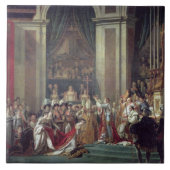 De veroordeling van de keizer Napoleon Tegeltje (Voorkant)