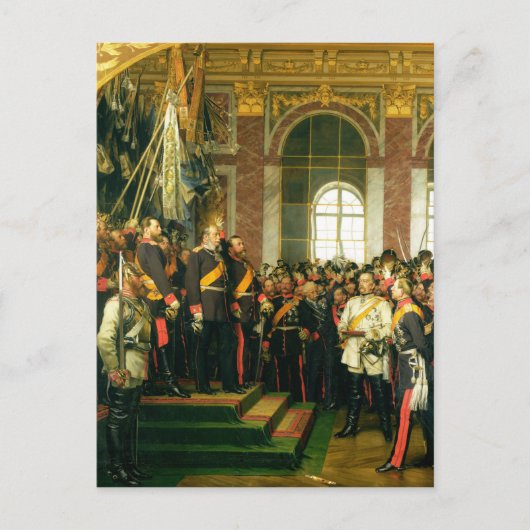 De veroordeling van Wilhelm tot Kaiser Briefkaart (Voorkant)