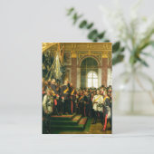 De veroordeling van Wilhelm tot Kaiser Briefkaart (Staand voorkant)