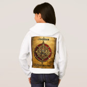 De veroveraar ontwierp hoodie (Achterkant volledig)