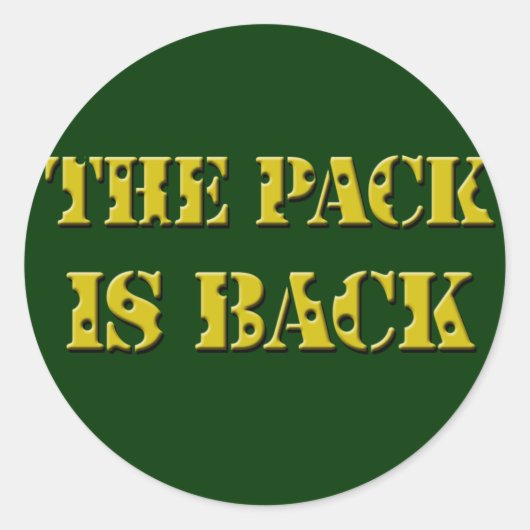 de verpakking bestaat uit rugkaas . ronde sticker (Voorkant)