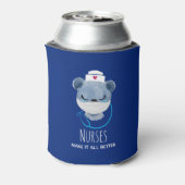 De verpleegkundigen maken het allen beter Gemaskee Blikjeskoeler (Blikje Achterkant)