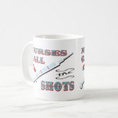 De verpleegkundigen roepen de Mok van de schoten (Voorkant links)