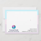 De verpleegster bedankkaart (Achterkant)