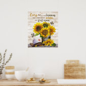 De verpleegster elke dag is een nieuw begin Motiva Poster (Keuken)