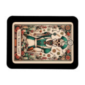 De Verpleegster Lady Tarot Kaart Magnet Magneet (Horizontaal)