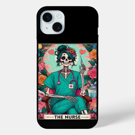 De verpleegster Tarot Kaart Collectie Case-Mate iPhone Case (Achterkant)