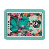 De Verpleegster Tarot Kaart Magnet Magneet (Horizontaal)