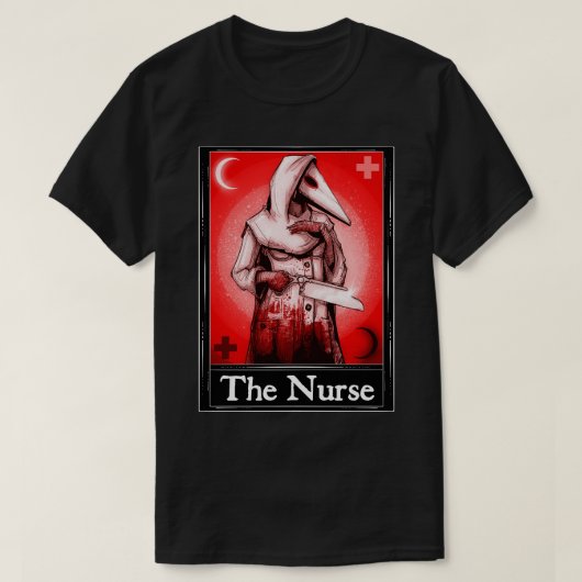 De verpleegster Tarot T-shirt (Design voorkant)