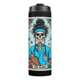 De verpleegster Tarot Thermal Tumbler Thermosbeker