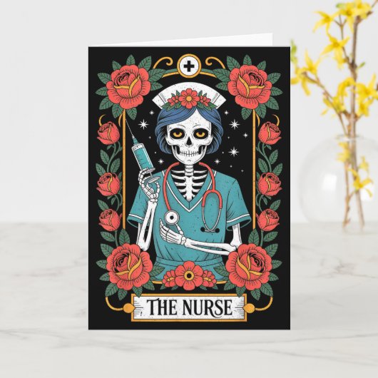 De Verpleegster Tarotkaart  Kaart (Gele Bloem)