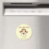 De verpleegsters hebben de T-shirts en de Giften v Magneet (Insitu (Vaatwasser))