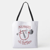 De verpleegsters roepen AOPLT van de Schoten Tote Bag (Achterkant)