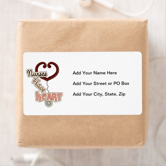 De Verpleegsters van de stethoscoop hebben de Etiket (Insitu)