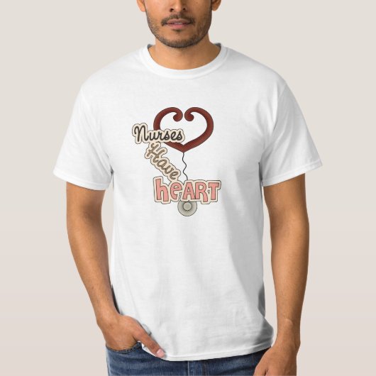 De Verpleegsters van de stethoscoop hebben de T-shirt (Voorkant)