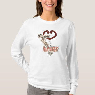 De Verpleegsters van de stethoscoop hebben de T-shirt