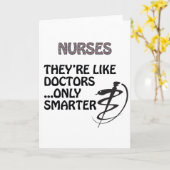 DE VERPLEEGSTERS ZIJN SLIMMER DAN ARTSEN KAART (Gele Bloem)