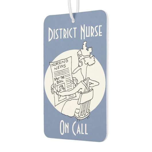 De Verpleger van het district op Vraag Luchtverfrisser (Links)