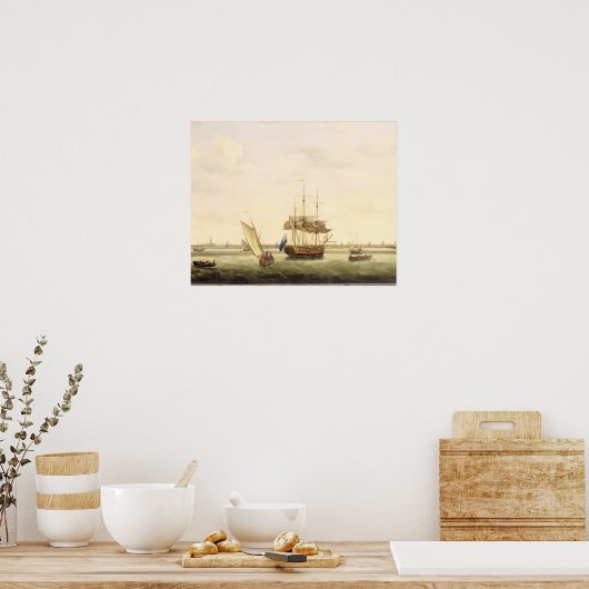 De 'verrassing' in Anchor van Great Yarmout Poster (Keuken)