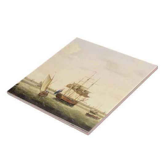 De 'verrassing' in Anchor van Great Yarmout Tegeltje (Zijkant)