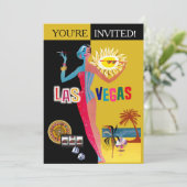 De  Verrassingsverjaardag van Las Vegas Kaart (Staand voorkant)