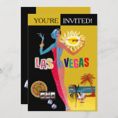 De  Verrassingsverjaardag van Las Vegas Kaart (Voorkant / Achterkant)