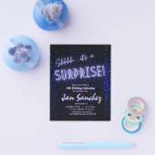 De verrassingsverjaardagsuitnodiging van de begrot flyer (Enkel)