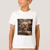 De verraste geleerde t-shirt (Voorkant)