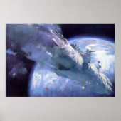 De verre tijd poster (Voorkant)