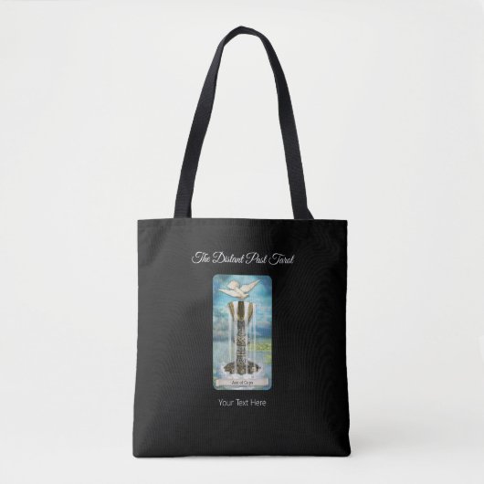 De verre voorbij Tarot Card Deck Ace van Cups Tote Bag (Voorkant)