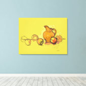 De Verrekte Druk van het Canvas "#STL-3d" (Insitu (Houten vloer))