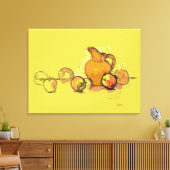 De Verrekte Druk van het Canvas "#STL-3d" (Insitu (Woonkamer))