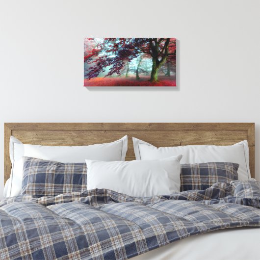 De Verrekte Druk van het Canvas - Verblindende Her (Insitu (Slaapkamer))