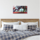 De Verrekte Druk van het Canvas - Verblindende Her Afdruk (Insitu (Slaapkamer))