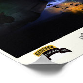 De verrichting enkel veroorzaakt poster (Hoek)